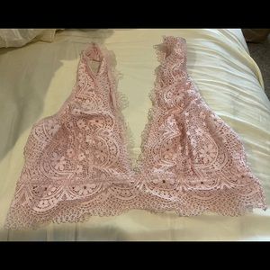 Light pink bralette